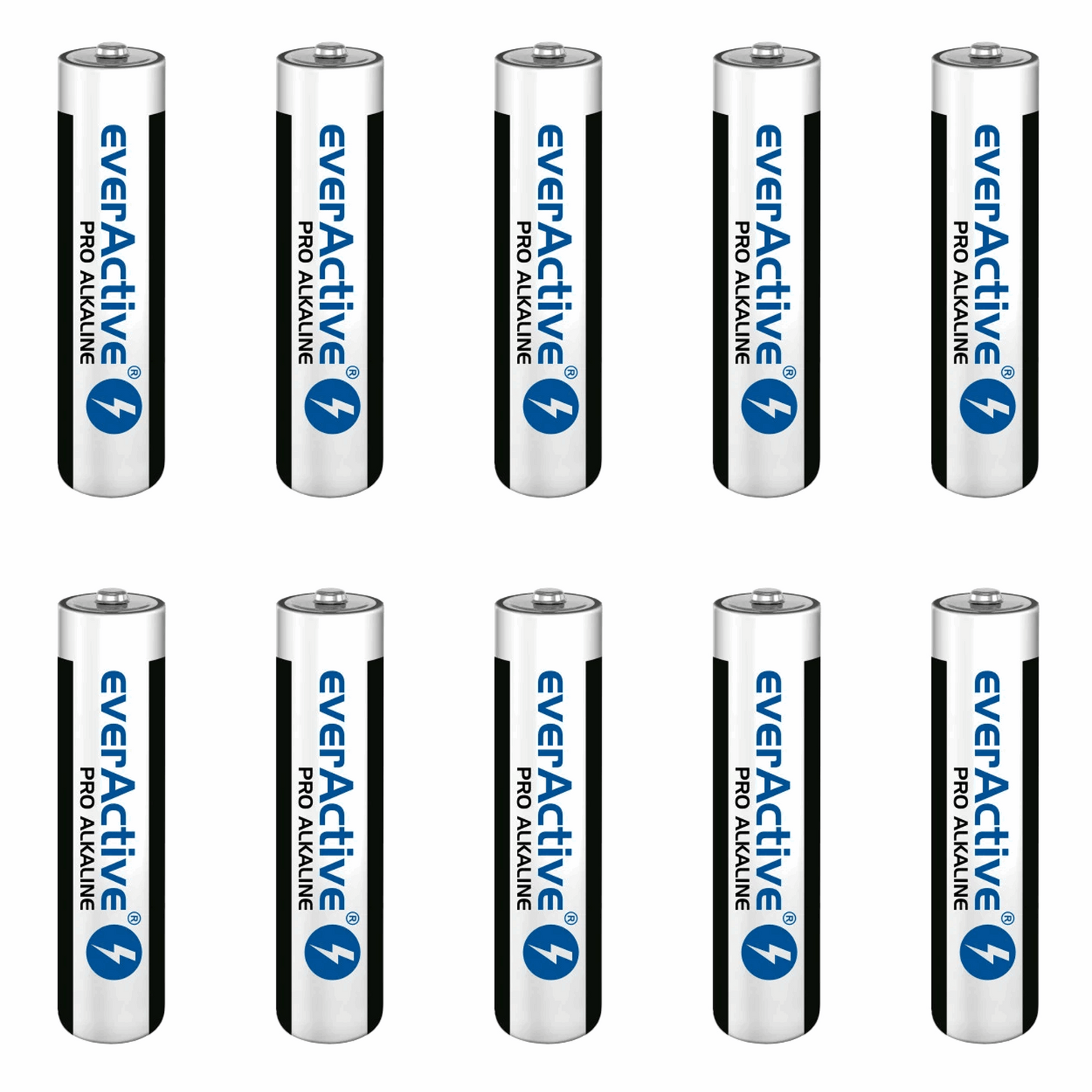 10er Pack everActive Pro AAA LR03 Alkaline Batterien 1,5V - MIZO.at