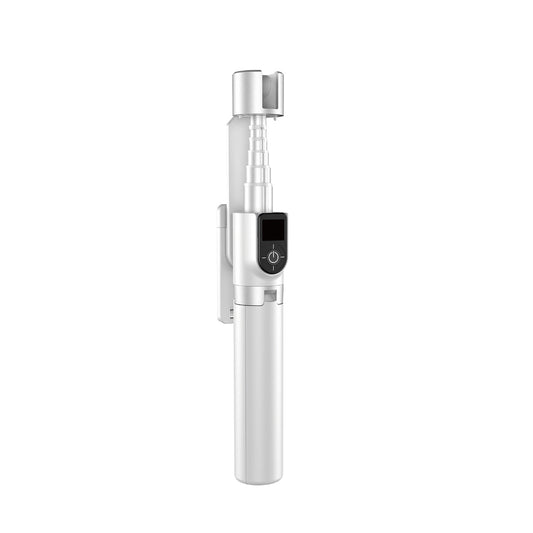 Dudao F18W Selfie Stick mit Bluetooth Stativ - 110 cm Teleskop, Weiß - MIZO.at
