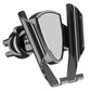 Universal Gravity Smartphone-Halter Silber – Auto Befestigung YC05 - MIZO.at