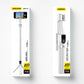 Dudao F18W Selfie Stick mit Bluetooth Stativ - 110 cm Teleskop, Weiß - MIZO.at