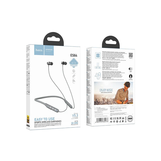 Hoco ES64 Kabellose Earbuds Grau mit Ladecase - MIZO.at