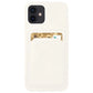 Samsung S22 Wallet Case Weiß – Silikon Kartenfach Schutzhülle - MIZO.at