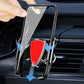 Universal Gravity Smartphone-Halter Silber – Auto Befestigung YC05 - MIZO.at