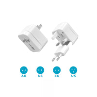 Unico Universal Reiseadapter 150 Länder Weiß - MIZO.at