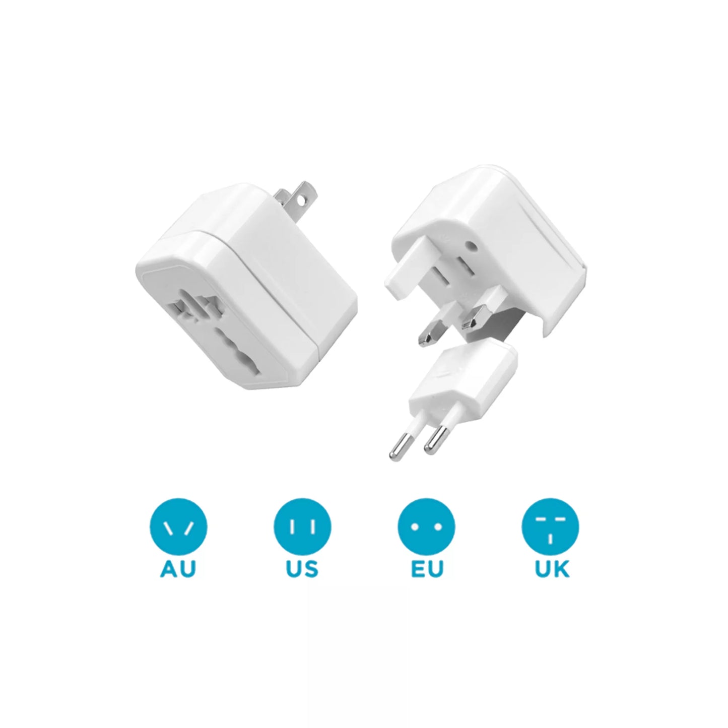 Unico Universal Reiseadapter 150 Länder Weiß - MIZO.at