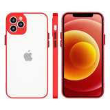 Samsung S21 Milky Case Rot – Flexible Silikon Cover - MIZO.at