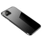 Samsung S22 Clear Case Schwarz – Metallic Frame TPU Gel Schutzhülle - MIZO.at