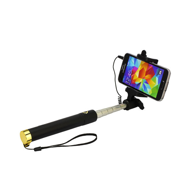 PT Line Wired Selfie Stick (Gold) - MIZO.at