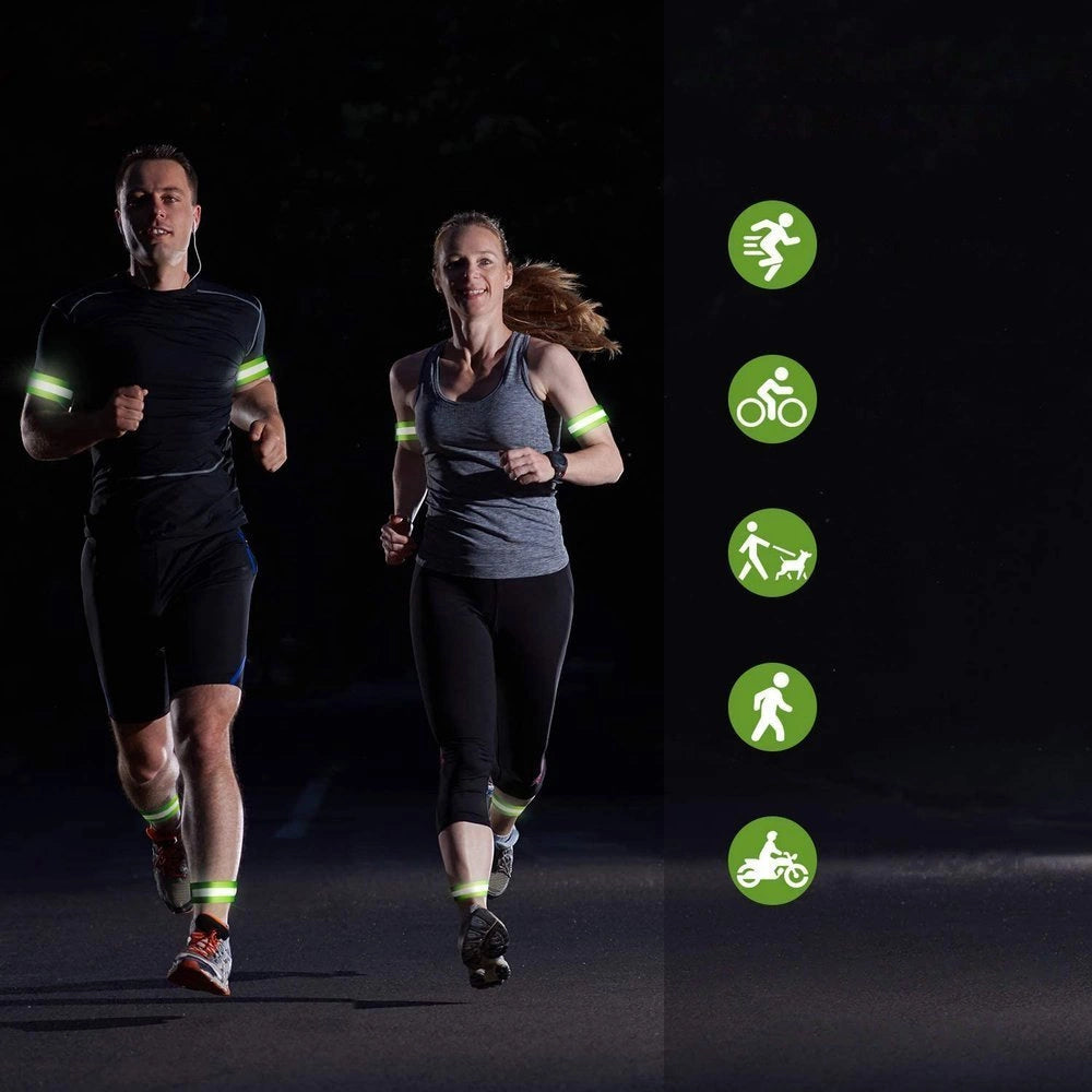 Reflective Armband for Runners & Cyclists | Safety Accessory - MIZO.at