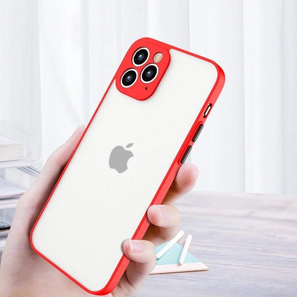 Samsung S21+ Milky Case | Red Flexible Silicone Cover - MIZO.at