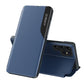 Samsung S24 Ultra Eco Leather View Case – Blau Premium Flip Cover - MIZO.at