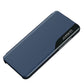 Samsung S24 Ultra Eco Leather View Case – Blau Premium Flip Cover - MIZO.at