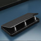 Samsung S24 Eco Leather View Case – Schwarz Smart Flip Cover Premium - MIZO.at