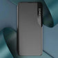 Samsung S24 Eco Leather View Case – Schwarz Smart Flip Cover Premium - MIZO.at