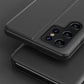 Samsung S24 Eco Leather View Case – Schwarz Smart Flip Cover Premium - MIZO.at