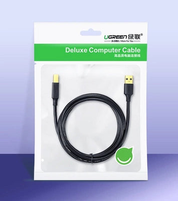 UGREEN USB Type-B Printer Cable | High-Speed 480Mbps 1.5m - MIZO.at