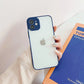 Samsung S21 Milky Case Marineblau – Flexible Silikon Cover - MIZO.at
