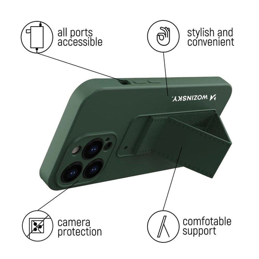Wozinsky Kickstand Case für Xiaomi Redmi Note 11 – Schwarz - MIZO.at