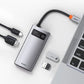 Baseus 4-in-1 USB-C Hub 100W PD – HDMI 4K & USB 3.2 - MIZO.at