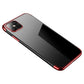 Xiaomi Mi 11 Case Rot – TPU mit Metallrahmen transparent - MIZO.at