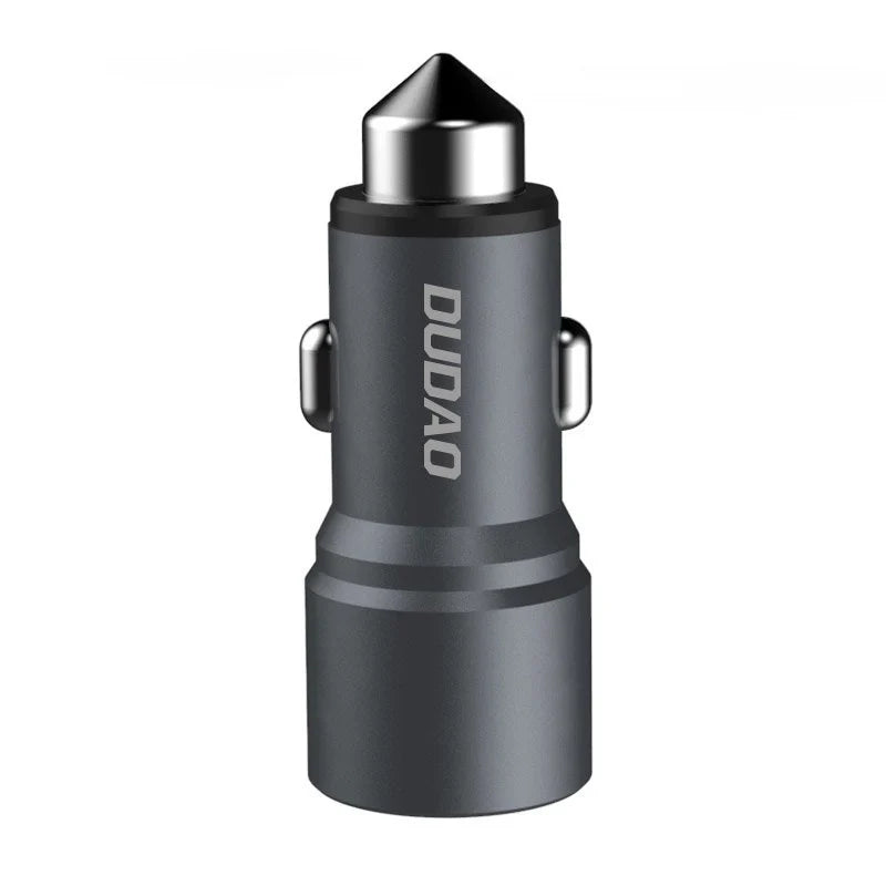 Dudao Smart Car Charger | Dual USB Fast Charging Adapter - MIZO.at