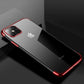 Xiaomi Mi 11 Case Rot – TPU mit Metallrahmen transparent - MIZO.at