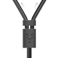 Ugreen 3,5mm zu 2 RCA Audio Kabel – 25cm Vergoldet AV102 Premium - MIZO.at