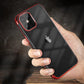 Xiaomi Mi 11 Case Rot – TPU mit Metallrahmen transparent - MIZO.at
