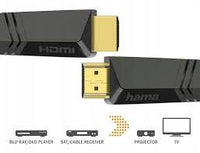 HAMA HDMI 2.0b Cable | 10M 4K@60Hz High Speed Cable Black - MIZO.at