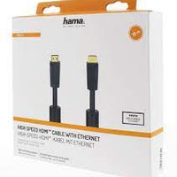HAMA HDMI 2.0b Cable | 10M 4K@60Hz High Speed Cable Black - MIZO.at