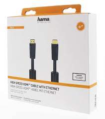 HAMA HDMI 2.0b Cable | 10M 4K@60Hz High Speed Cable Black - MIZO.at