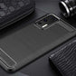 Huawei P40 Carbon Case – Blau Kohlefaser Flexible Hülle Schlank - MIZO.at