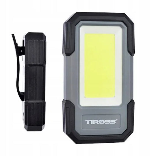 Tiross TS-1914 LED Werkstattleuchte 300 lm | Magnetclip - MIZO.at