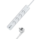 MORRE M406 Steckdosenleiste 4-fach + 3x USB | 1,5 m - MIZO.at