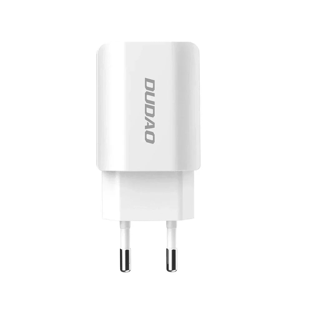 Dudao Dual USB Wall Charger - 2.4A Fast Charging EU Travel Adapter - MIZO.at