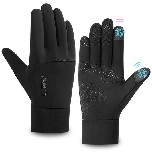 Tech-Protect WG01 Winter Touchscreen Gloves | L/M, Black - MIZO.at