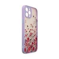 Purple Floral iPhone 13 Pro Max Case | Premium Designer Protection - MIZO.at