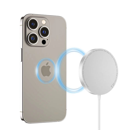 Tech-Protect 15W MagSafe Induktives Ladegerät – Silber - MIZO.at