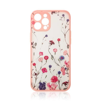 Rosa Floral iPhone 12 Pro Max Case – Premium Designer Schutzcover - MIZO.at