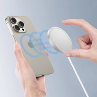 Tech-Protect 15W  MagSafe Inductive Charger | 15W Fast Charging (White) - MIZO.at