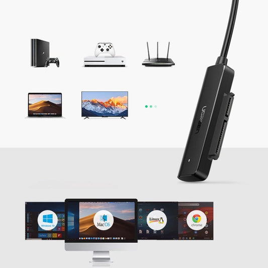 Ugreen SATA III USB Adapter – 5Gbps Datentransfer Schnell - MIZO.at