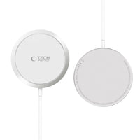 Tech-Protect 15W  MagSafe Inductive Charger | 15W Fast Charging (White) - MIZO.at