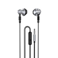 Dudao Metal Wired Earbuds | 3.5mm Mini Jack Gray X2C - MIZO.at