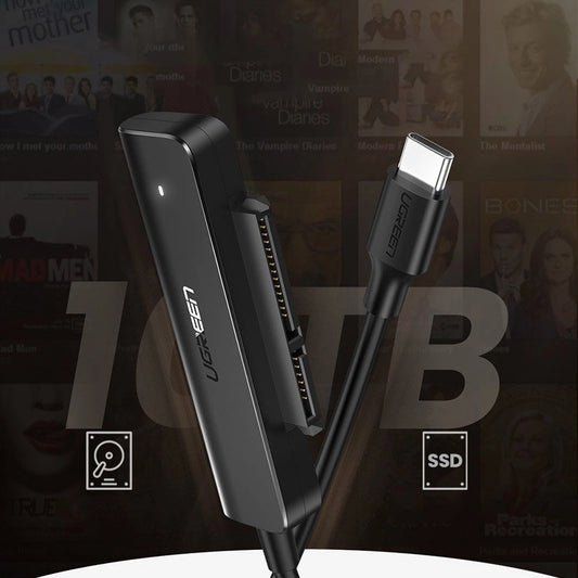 Ugreen SATA zu USB-C Adapter – 5Gbps Datentransfer Schnell - MIZO.at