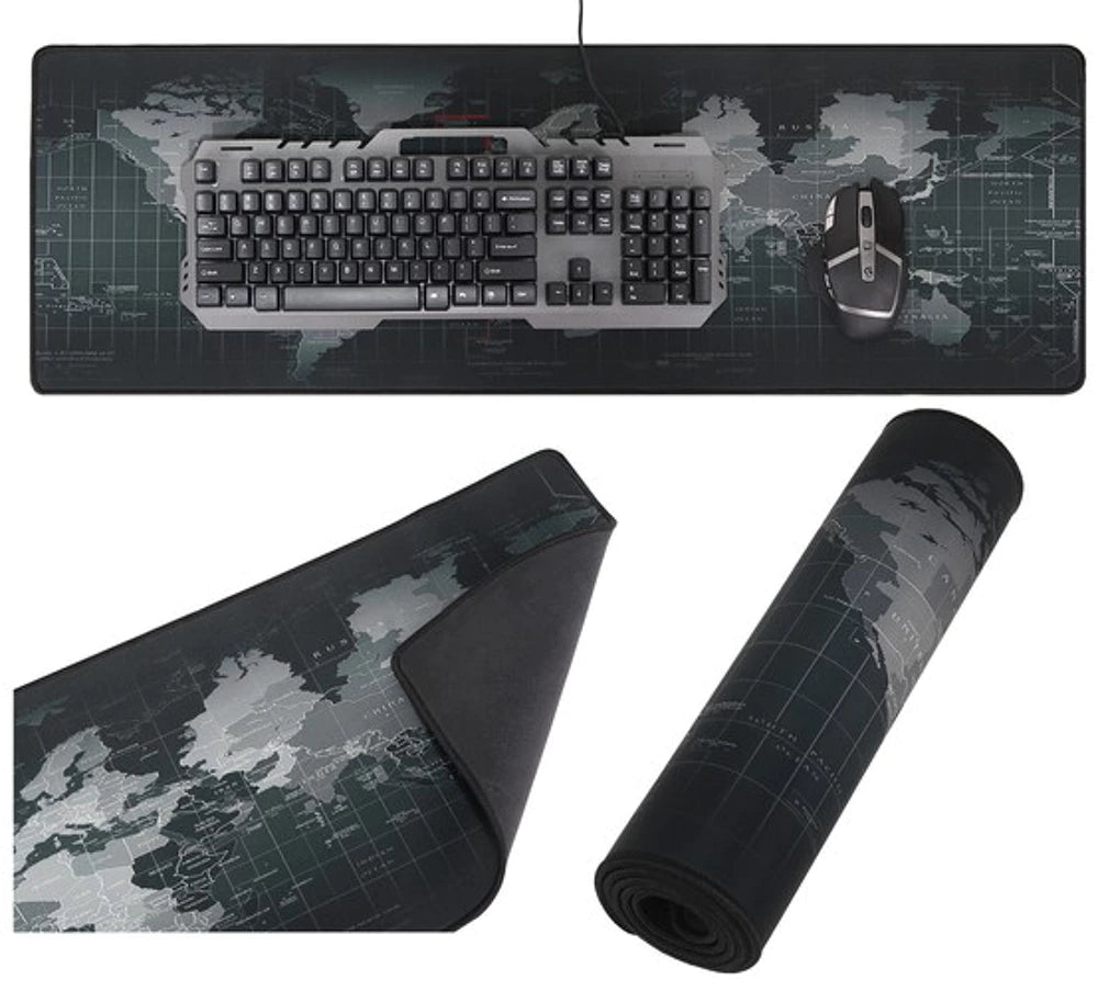 XXL Mauspad 88x30 cm Grau Gaming & Büro - MIZO.at