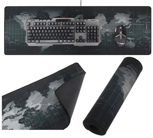 XXL Mauspad 88x30 cm Grau Gaming & Büro - MIZO.at