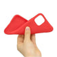 Rotes Silikon-Case – iPhone 11 Pro Leichtschutz - MIZO.at