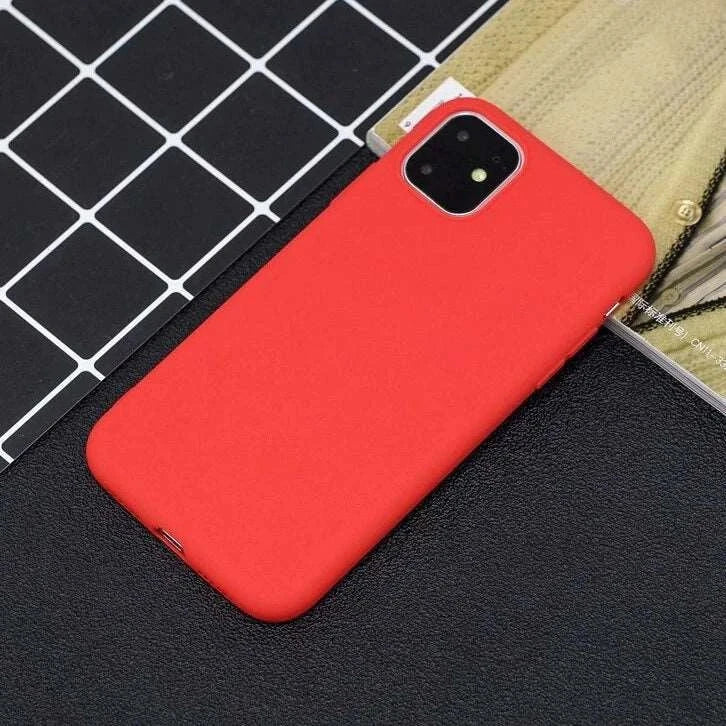 Red Silicone iPhone Case | Lightweight 11 Pro Protection Cover - MIZO.at