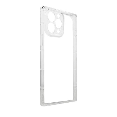 Clear Square iPhone 13 Pro Case | Transparent Gel Protection - MIZO.at