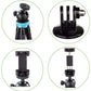 Hama 3-in-1 FlexPro Mini-Stativ 27cm mit flexiblen Beinen, Blau - MIZO.at